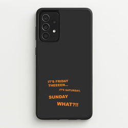 It's Friday Theeeen  - F1 Phone Case for Galaxy A52 / A52s