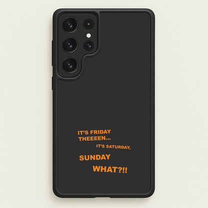 It's Friday Theeeen  - F1 Phone Case for Galaxy S22 Ultra