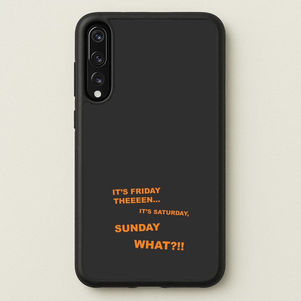 It's Friday Theeeen  - F1 Phone Case for Huawei P20 Pro
