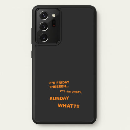 It's Friday Theeeen  - F1 Phone Case for Galaxy Note 20 Ultra