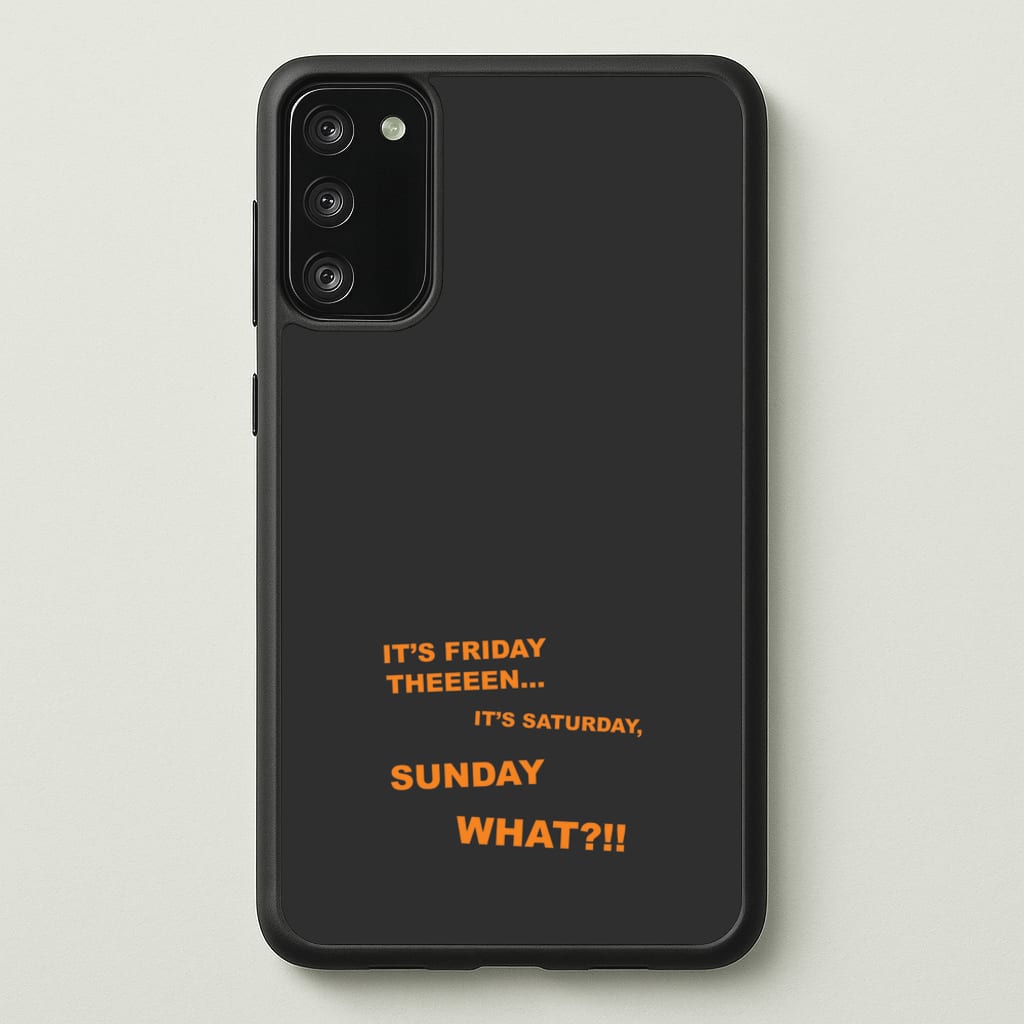 It's Friday Theeeen  - F1 Phone Case for Galaxy A41