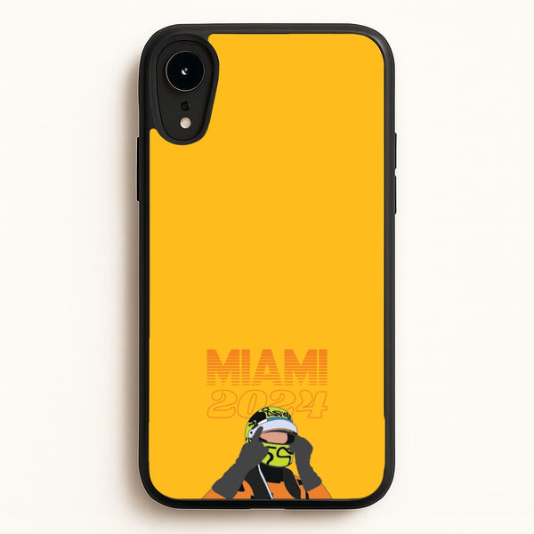 Miami 2024  - F1 Phone Case for iPhone XR