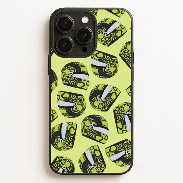 Lando Helmet Pattern  - F1 Phone Case for iPhone 16 Pro Max