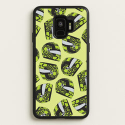 Lando Helmet Pattern  - F1 Phone Case for Galaxy S9
