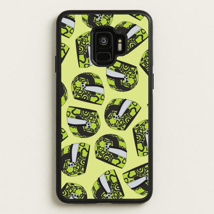 Lando Helmet Pattern  - F1 Phone Case for Galaxy S9