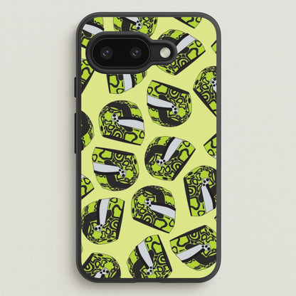 Lando Helmet Pattern  - F1 Phone Case for Google Pixel 9a