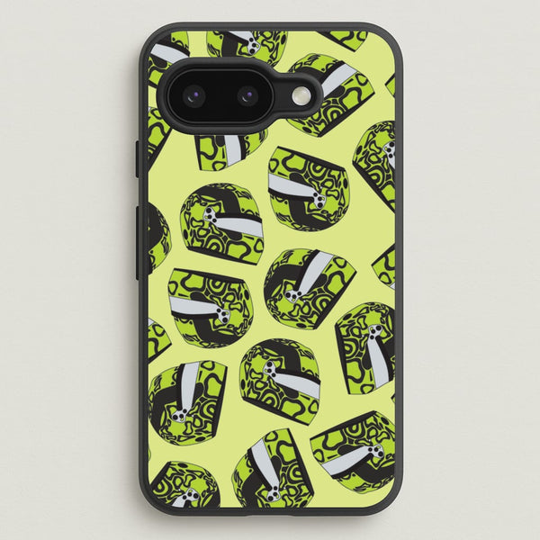 Lando Helmet Pattern  - F1 Phone Case for Google Pixel 9a