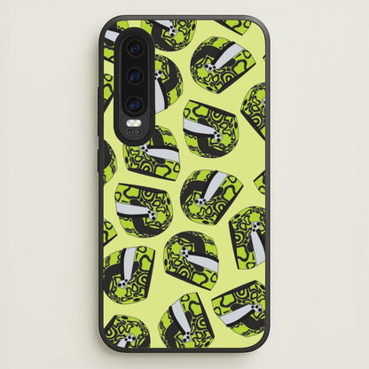 Lando Helmet Pattern  - F1 Phone Case for Huawei P30