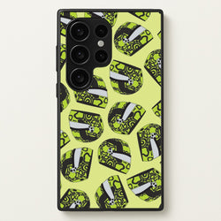 Lando Helmet Pattern  - F1 Phone Case for Galaxy S24 Ultra