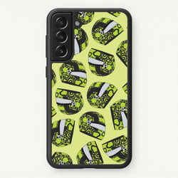 Lando Helmet Pattern  - F1 Phone Case for Galaxy S21FE