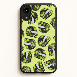 Lando Helmet Pattern  - F1 Phone Case for iPhone XR