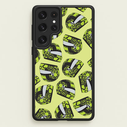 Lando Helmet Pattern  - F1 Phone Case for Galaxy S22 Ultra