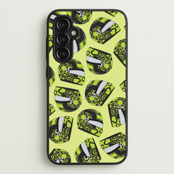 Lando Helmet Pattern  - F1 Phone Case for Galaxy A14