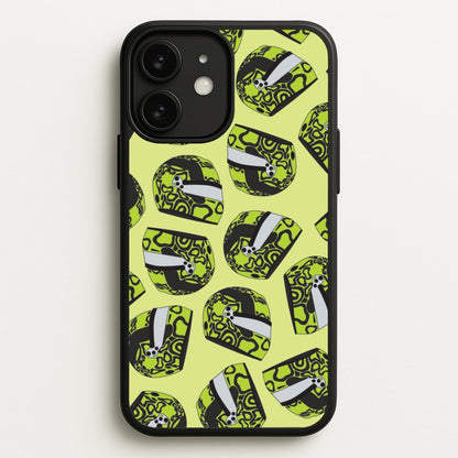 Lando Helmet Pattern  - F1 Phone Case for iPhone 11