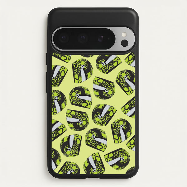 Lando Helmet Pattern  - F1 Phone Case for Google Pixel 9 Pro XL