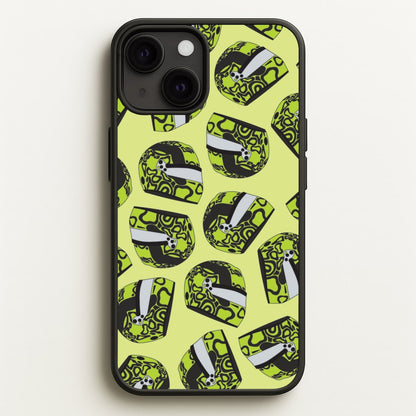 Lando Helmet Pattern  - F1 Phone Case for iPhone 13 Mini