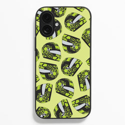 Lando Helmet Pattern  - F1 Phone Case for iPhone 16 Plus