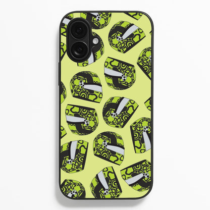 Lando Helmet Pattern  - F1 Phone Case for iPhone 16 Plus