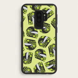 Lando Helmet Pattern  - F1 Phone Case for Galaxy S9 Plus