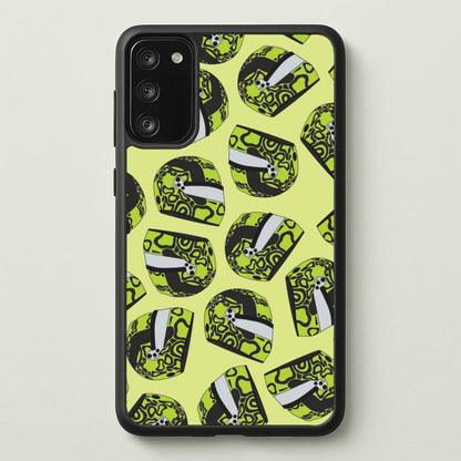 Lando Helmet Pattern  - F1 Phone Case for Galaxy S20