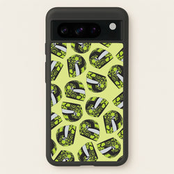 Lando Helmet Pattern  - F1 Phone Case for Google Pixel 8 Pro