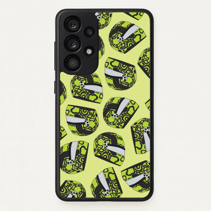 Lando Helmet Pattern  - F1 Phone Case for Galaxy A33