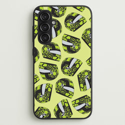 Lando Helmet Pattern  - F1 Phone Case for Galaxy S23FE