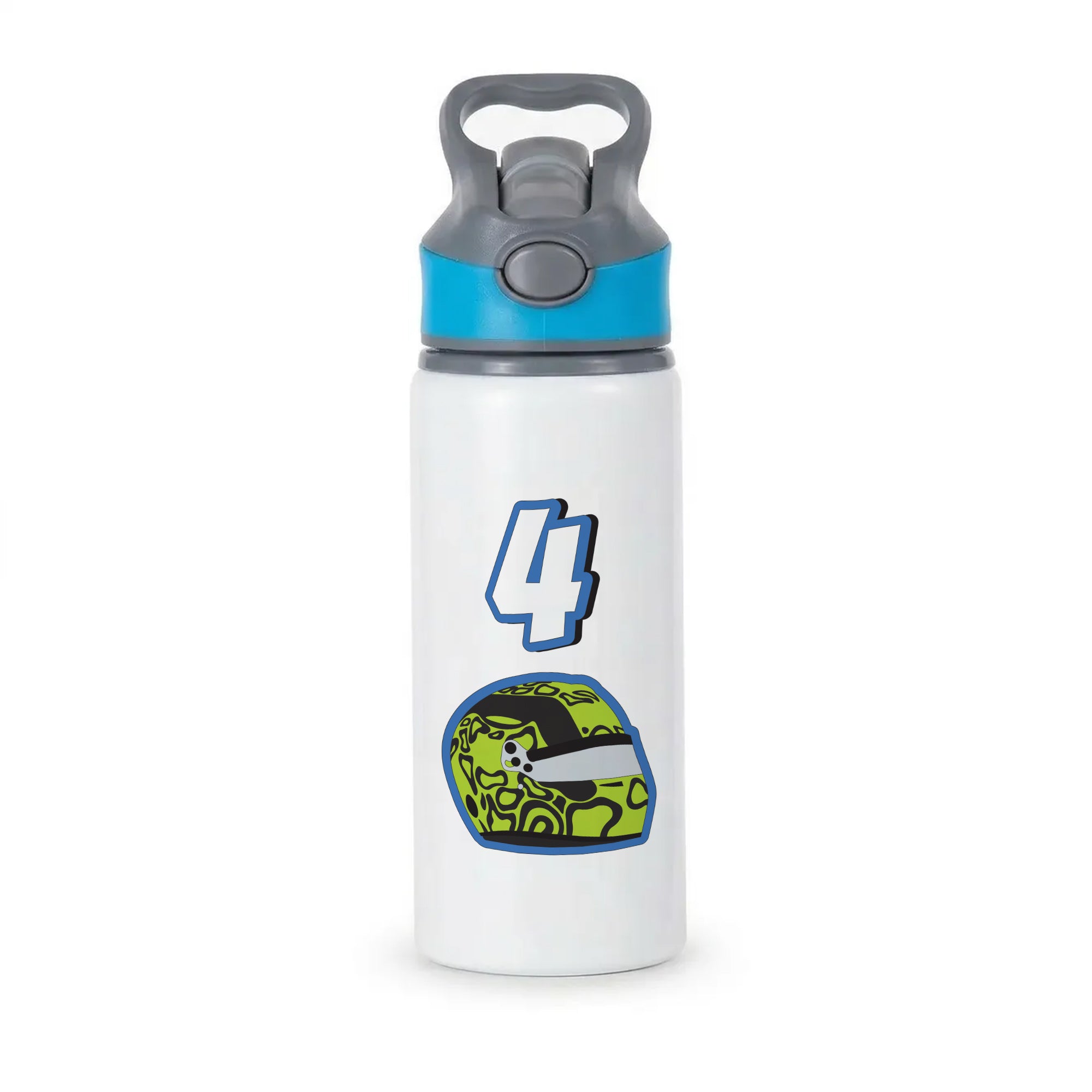 Helmet 4 Active Water Bottle - Blue
