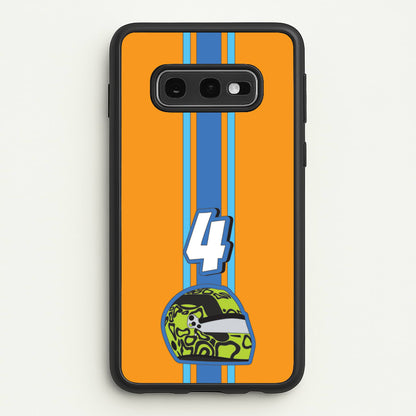 Helmet 4  - F1 Phone Case for Galaxy S10e