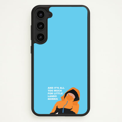 And It's All Too Much  - F1 Phone Case for Galaxy S23 Plus
