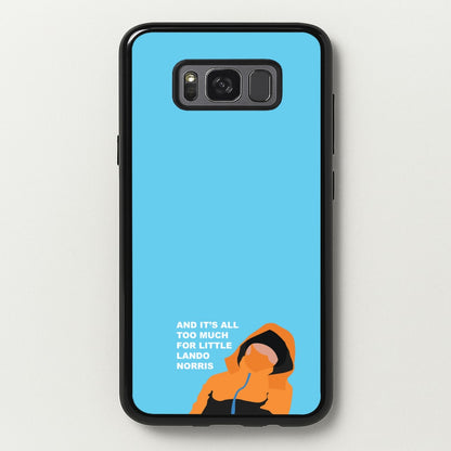 And It's All Too Much  - F1 Phone Case for Galaxy S8 Plus