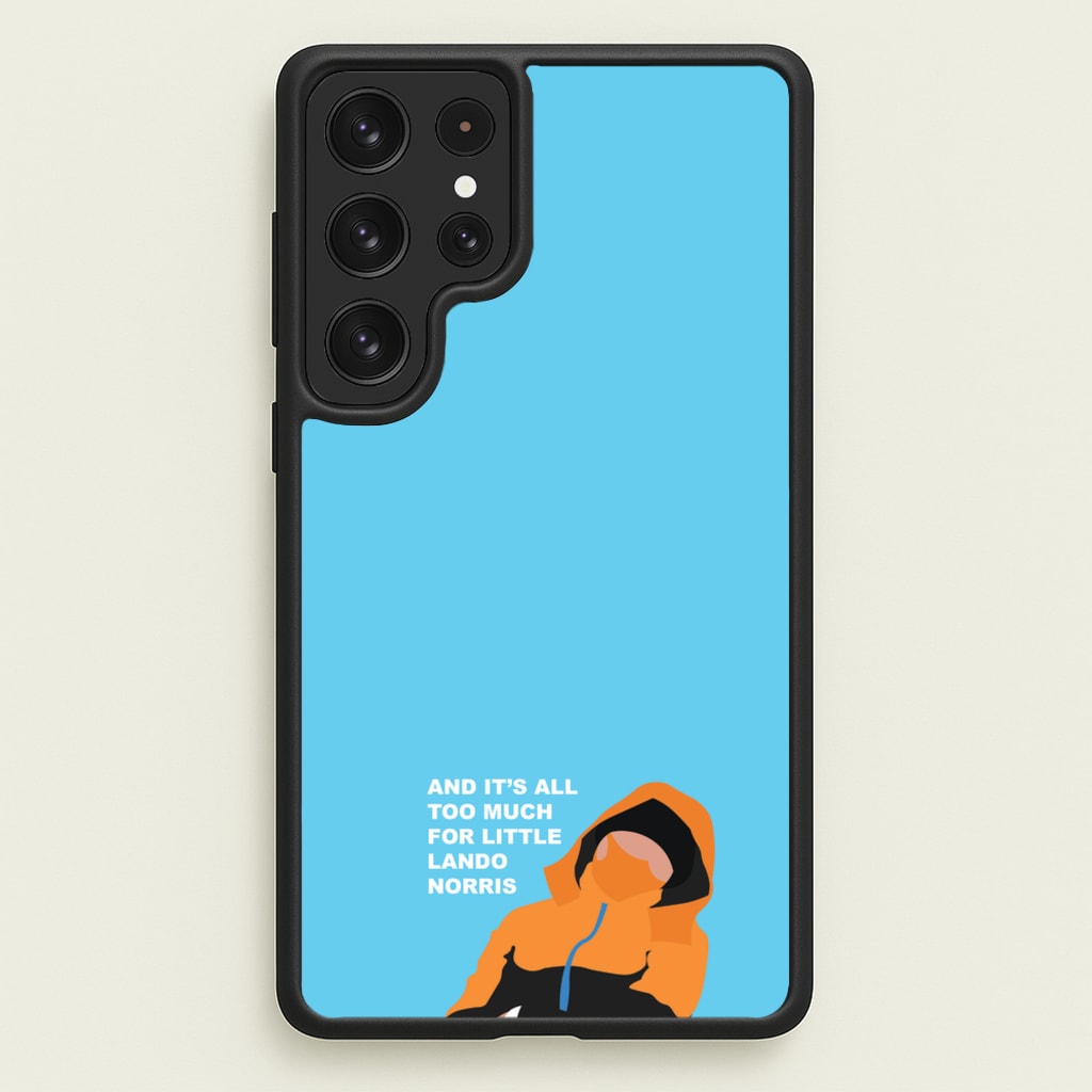 And It's All Too Much  - F1 Phone Case for Galaxy S22 Ultra