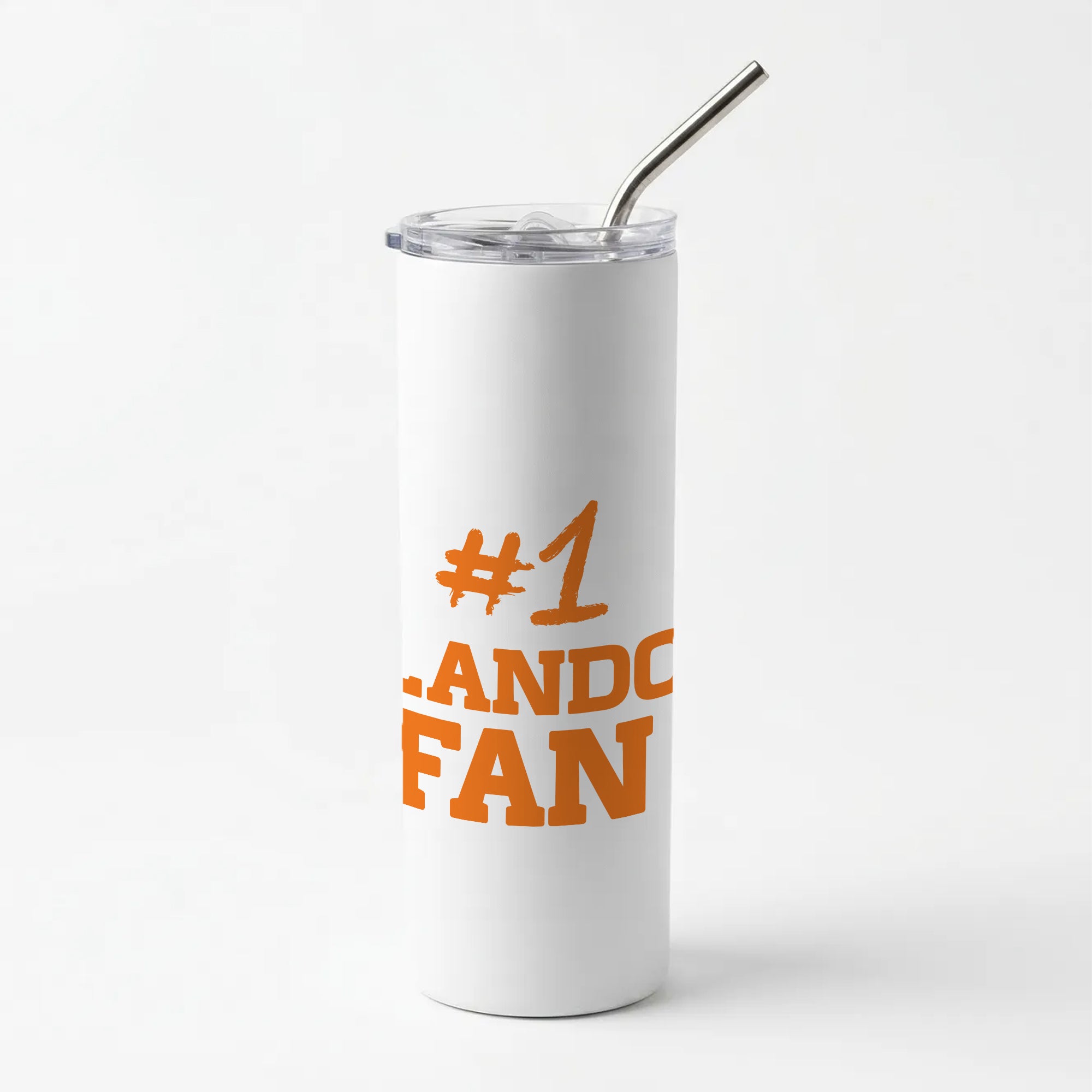 #1 Lando Fan Skinny Tumbler