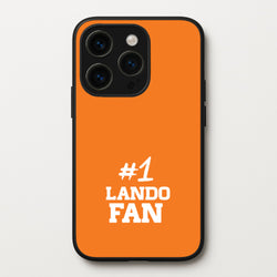 #1 Lando Fan  - F1 Phone Case for iPhone 15 Pro