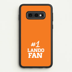 #1 Lando Fan  - F1 Phone Case for Galaxy S10e