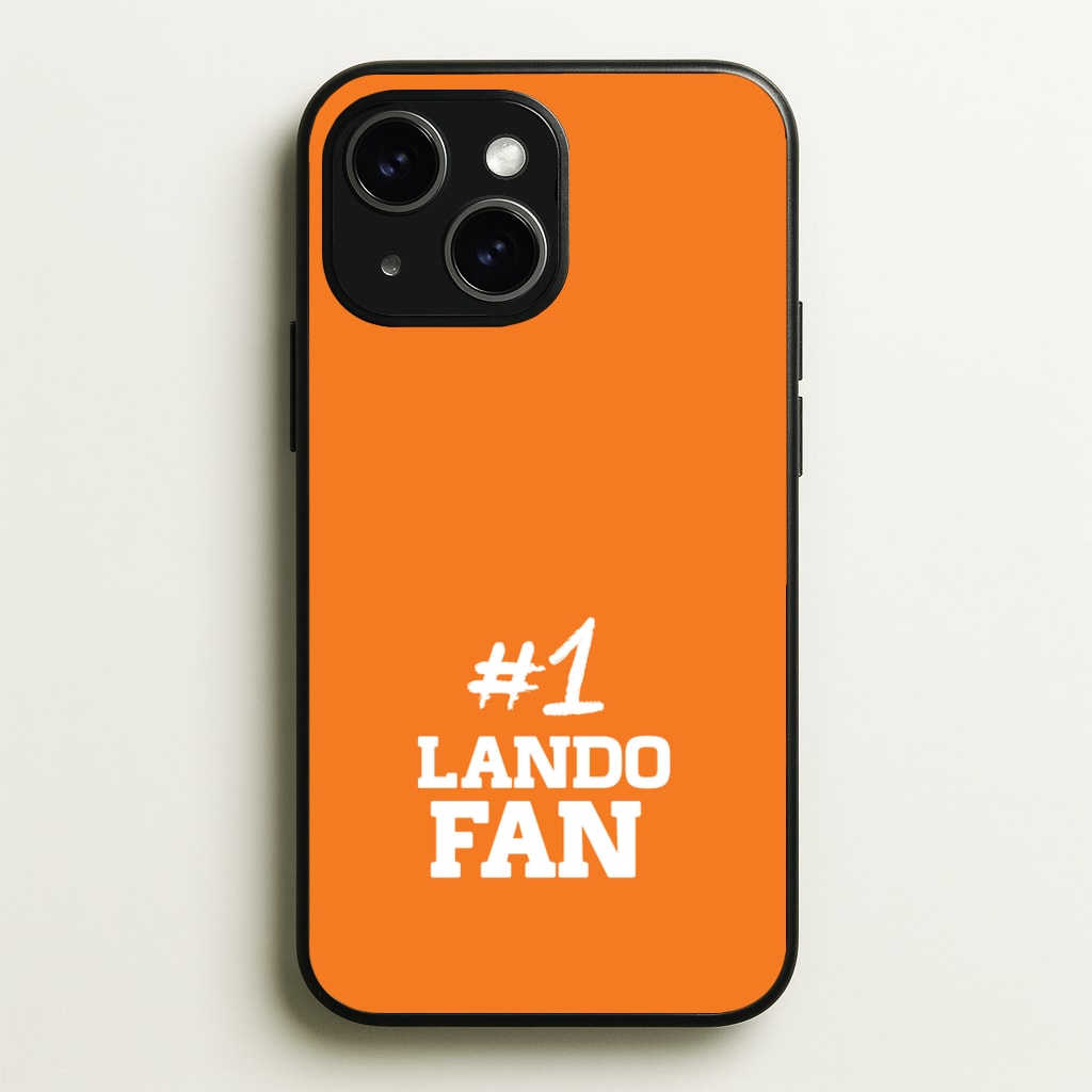 #1 Lando Fan  - F1 Phone Case for iPhone 15