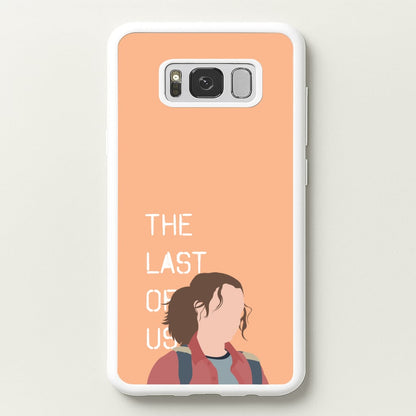 Ellie Title  - The Last Of us Phone Case for Galaxy S8