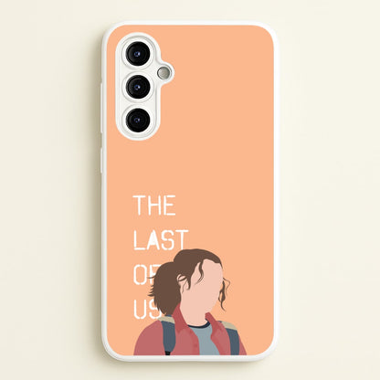 Ellie Title  - The Last Of us Phone Case for Galaxy A54