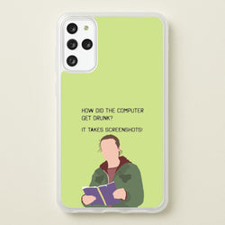 How Did The Computer Get Drunk?  - The Last Of us Phone Case for Galaxy S20 Plus