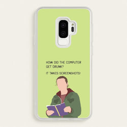 How Did The Computer Get Drunk?  - The Last Of us Phone Case for Galaxy S9 Plus