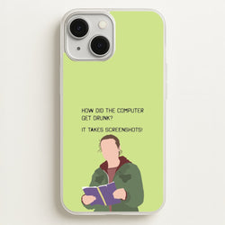 How Did The Computer Get Drunk?  - The Last Of us Phone Case for iPhone 13
