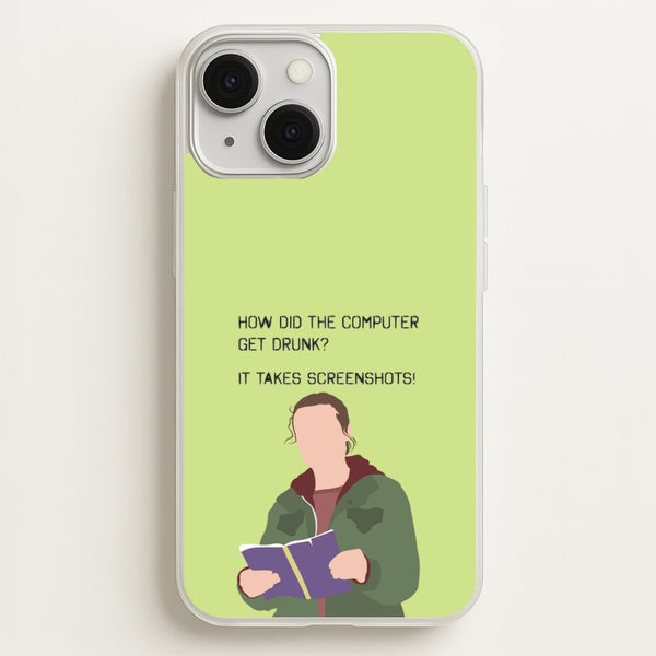 How Did The Computer Get Drunk?  - The Last Of us Phone Case for iPhone 13