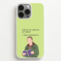 How Did The Computer Get Drunk?  - The Last Of us Phone Case for iPhone 13 Pro Max