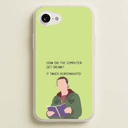 How Did The Computer Get Drunk?  - The Last Of us Phone Case for iPhone 16e