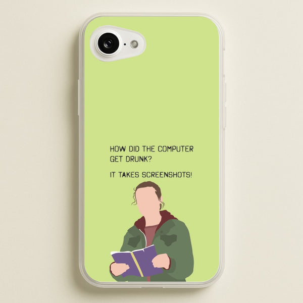 How Did The Computer Get Drunk?  - The Last Of us Phone Case for iPhone 16e