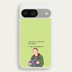 How Did The Computer Get Drunk?  - The Last Of us Phone Case for Google Pixel 9 / 9 Pro