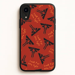 Look For The Light Firefly Pattern  - The Last Of us Phone Case for iPhone XR