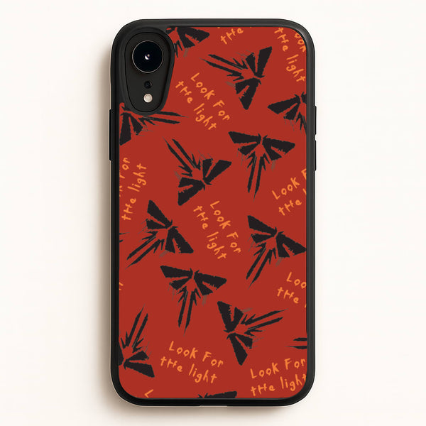 Look For The Light Firefly Pattern  - The Last Of us Phone Case for iPhone XR
