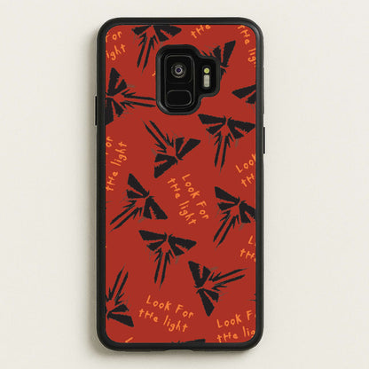 Look For The Light Firefly Pattern  - The Last Of us Phone Case for Galaxy S9