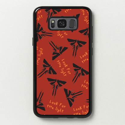 Look For The Light Firefly Pattern  - The Last Of us Phone Case for Galaxy S8 Plus